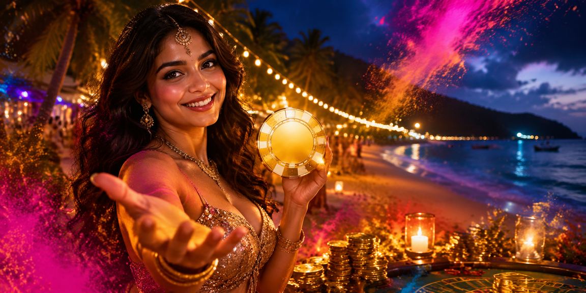 Players enjoying Holi festival cashback bonuses on mobile