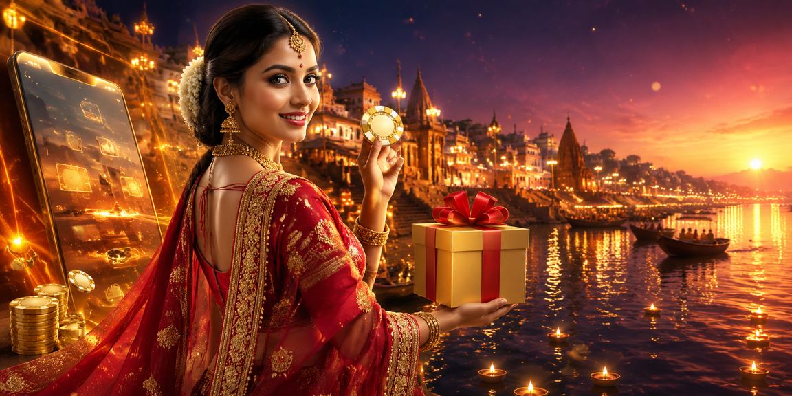 Users in Varanasi accessing bonus and deposit features on 390012